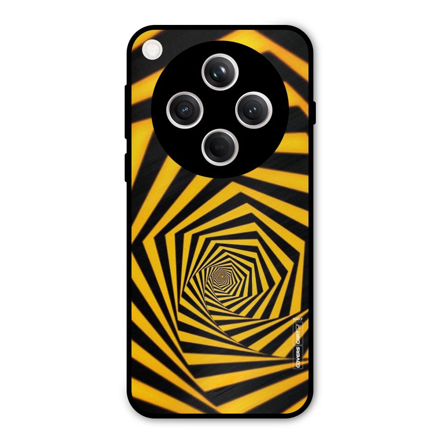Taxi Pattern Metal Back Case for Oppo Find X8