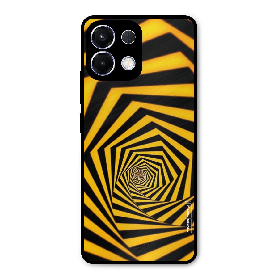Taxi Pattern Metal Back Case for Oppo K13