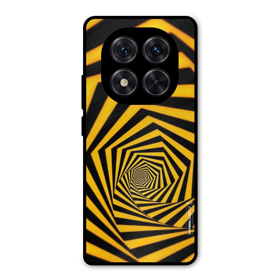 Taxi Pattern Metal Back Case for Poco X7