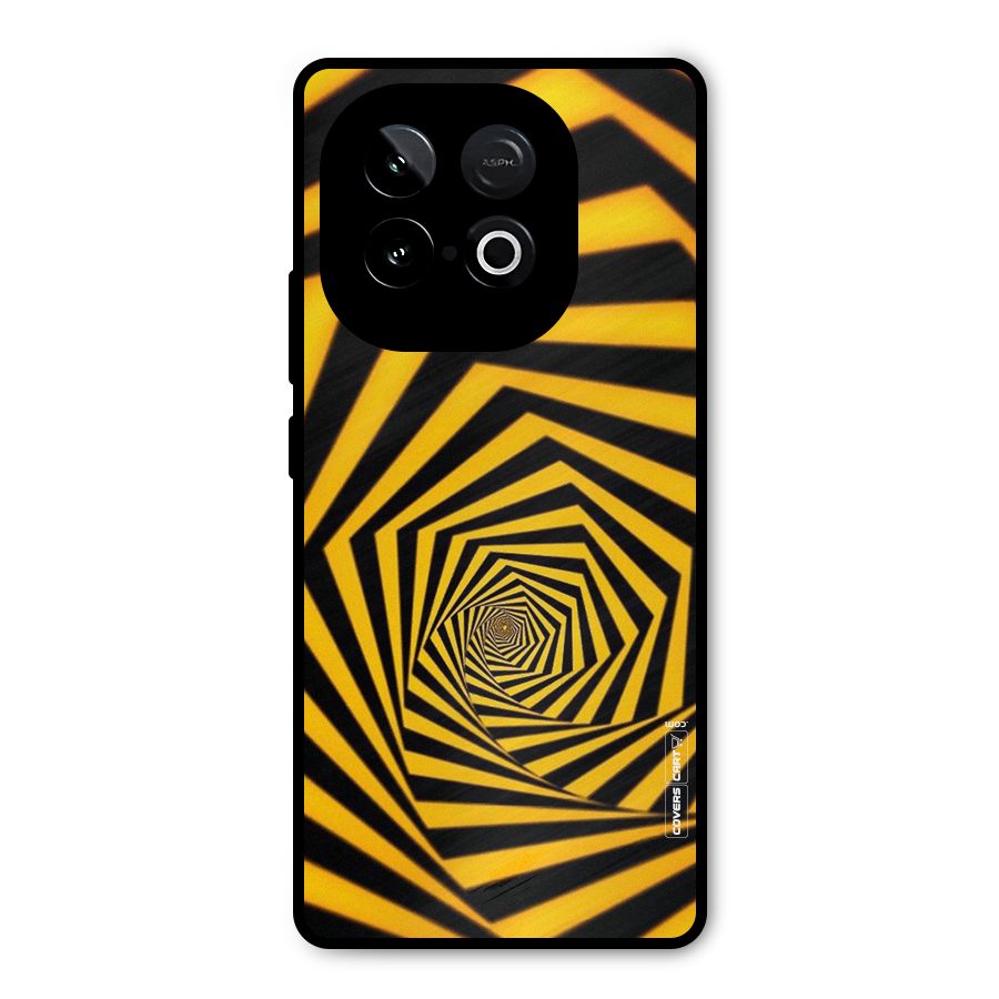 Taxi Pattern Metal Back Case for iQOO Neo 10