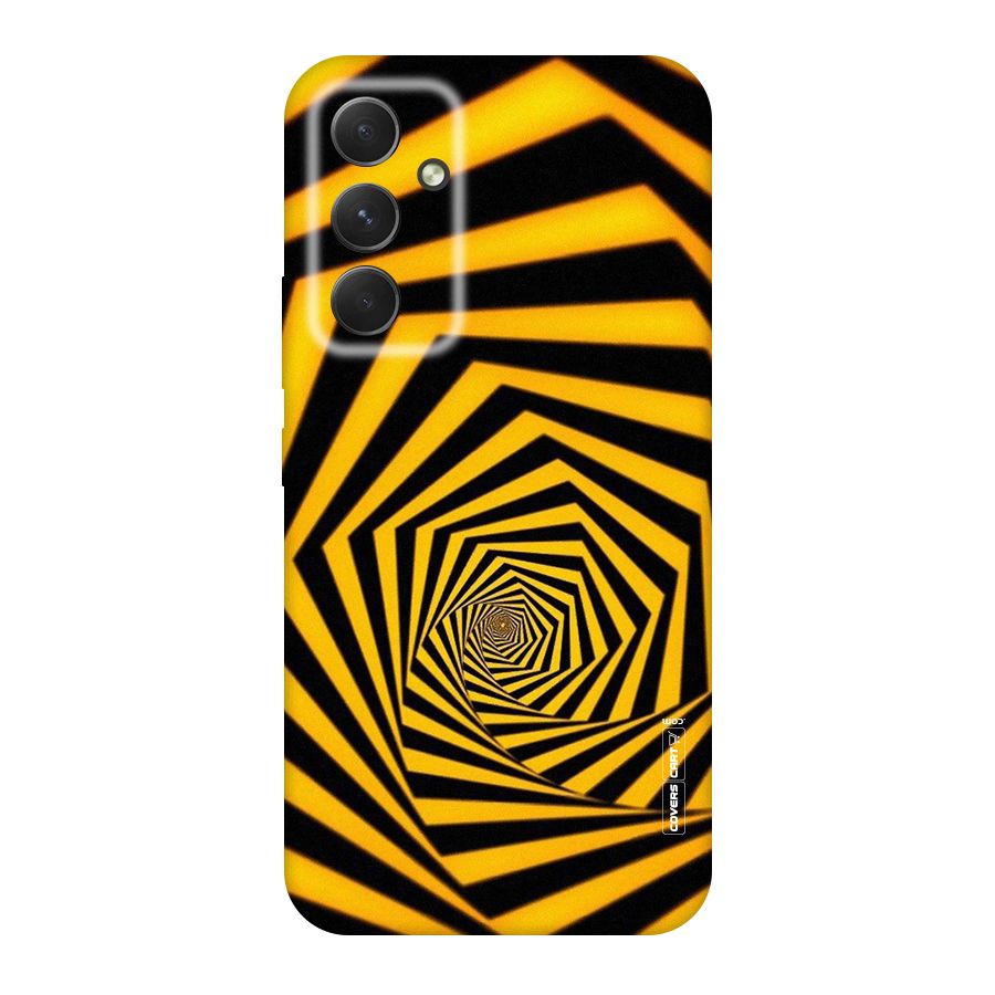 Taxi Pattern Original Polycarbonate Back Case for Galaxy A54