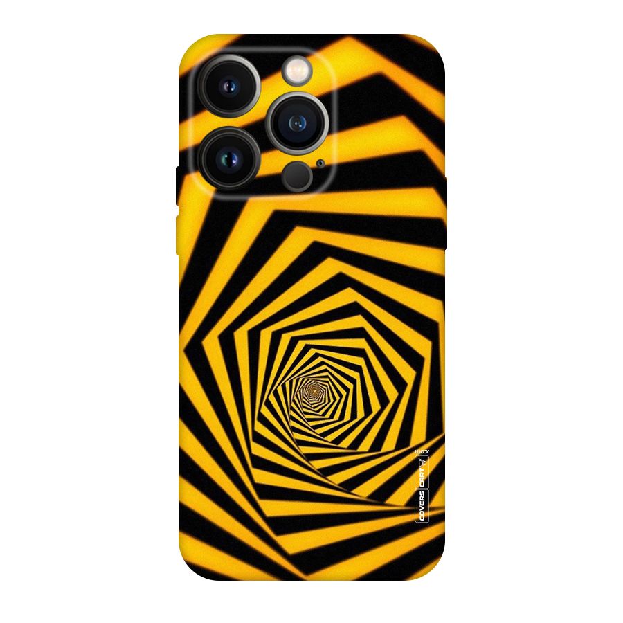 Taxi Pattern Original Polycarbonate Back Case for iPhone 14 Pro