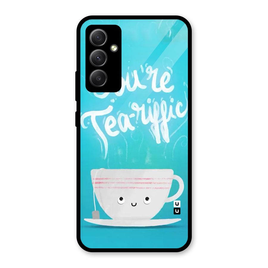 Tea-rific Glass Back Case for Galaxy A34