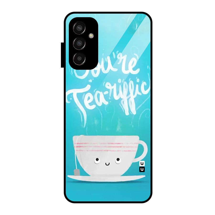 Tea-rific Glass Back Case for Galaxy F13