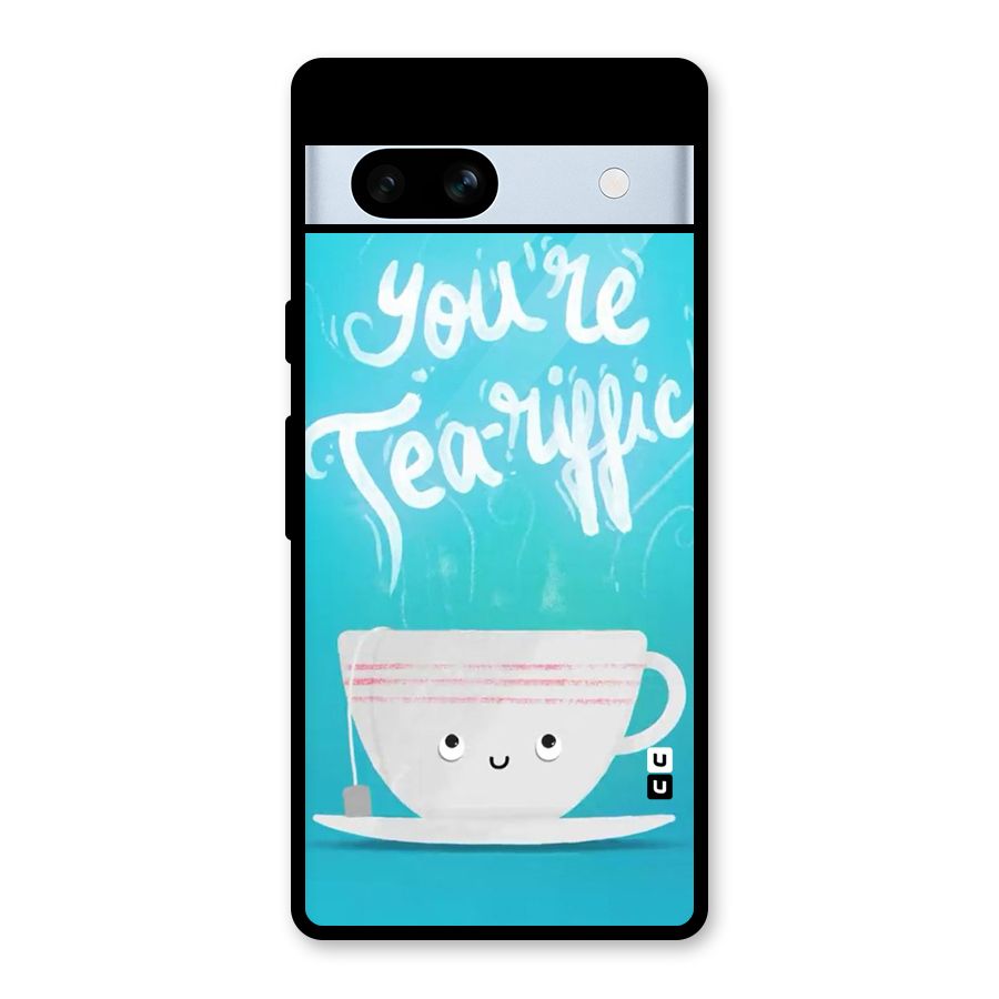 Tea-rific Glass Back Case for Google Pixel 7a