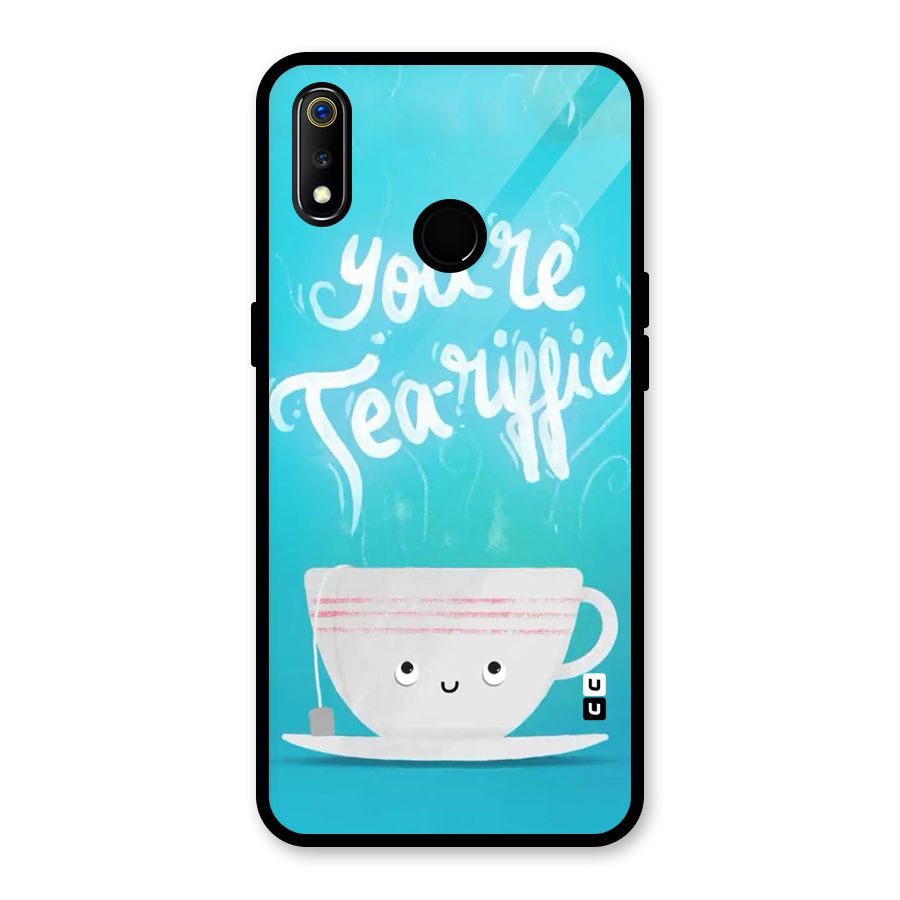Tea-rific Glass Back Case for Realme 3
