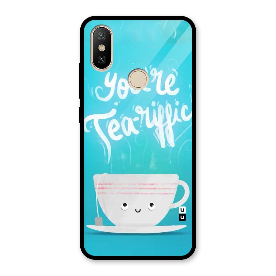 Tea-rific Glass Back Case for Redmi A2