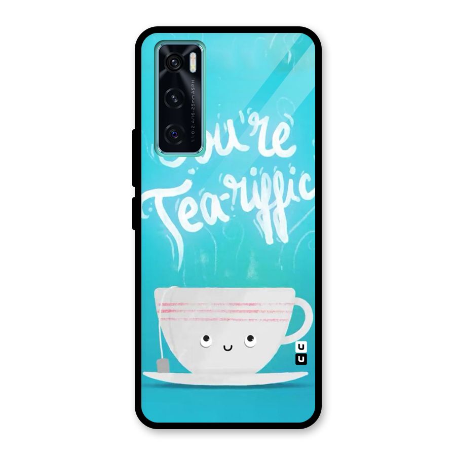 Tea-rific Glass Back Case for Vivo V20 SE