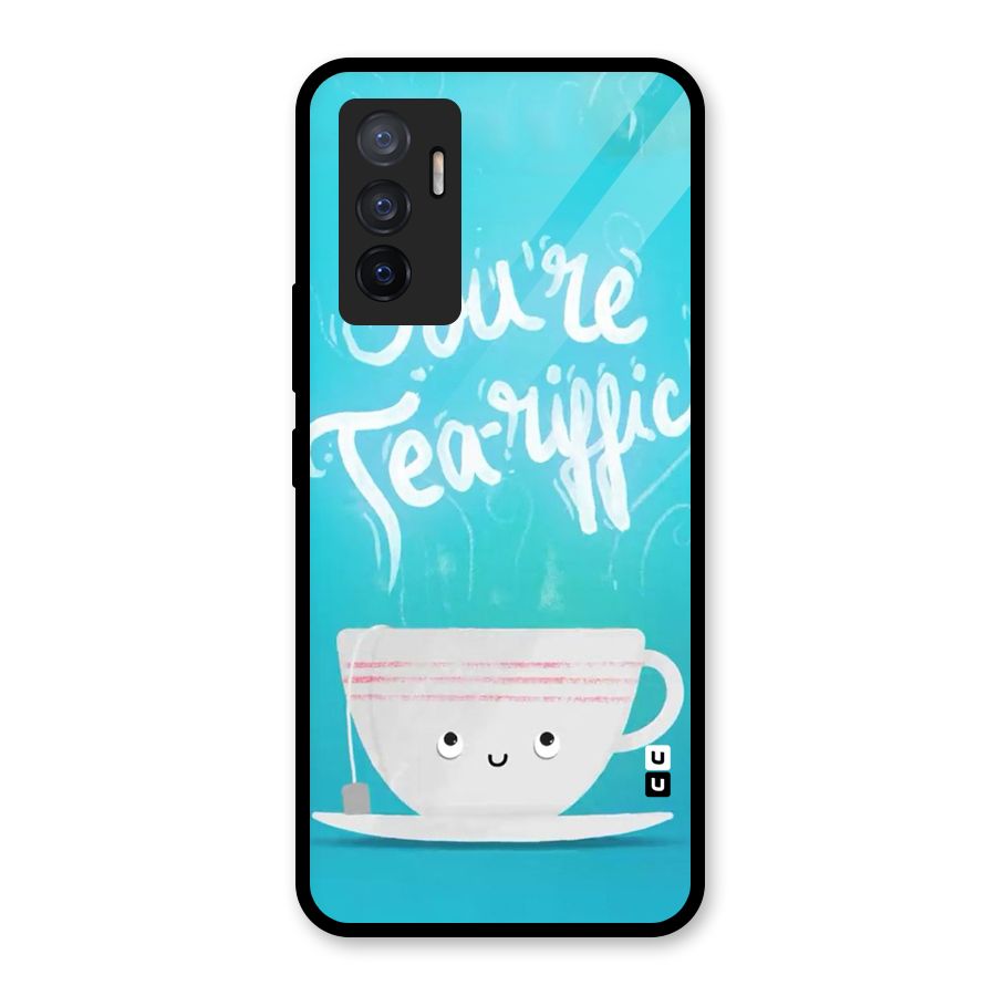 Tea-rific Glass Back Case for Vivo V23e
