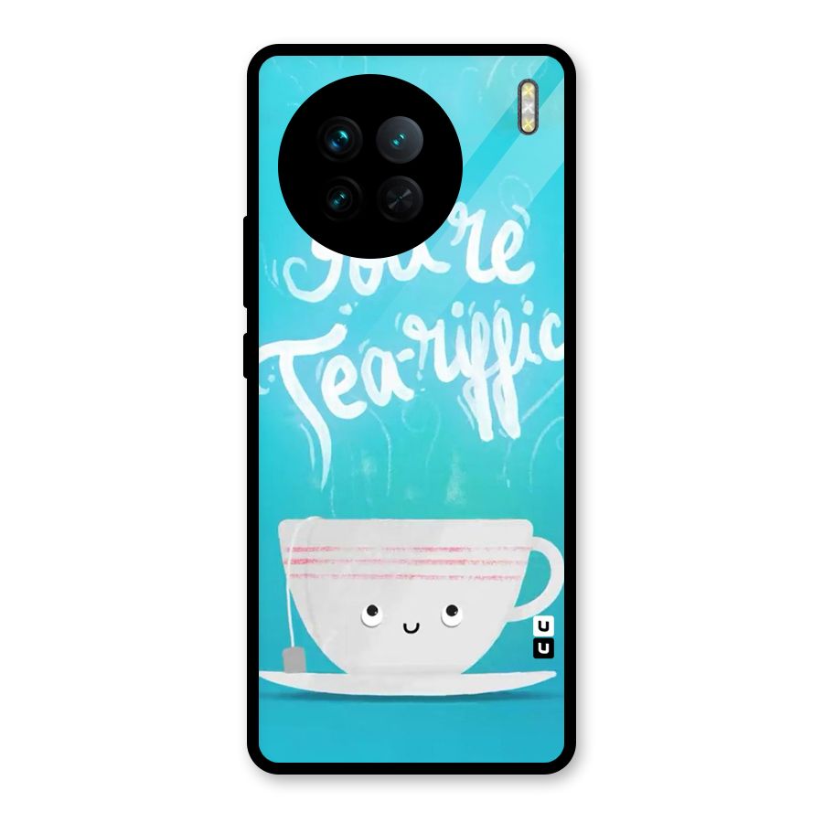 Tea-rific Glass Back Case for Vivo X90