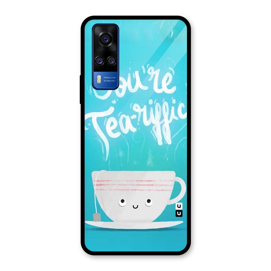 Tea-rific Glass Back Case for Vivo Y31