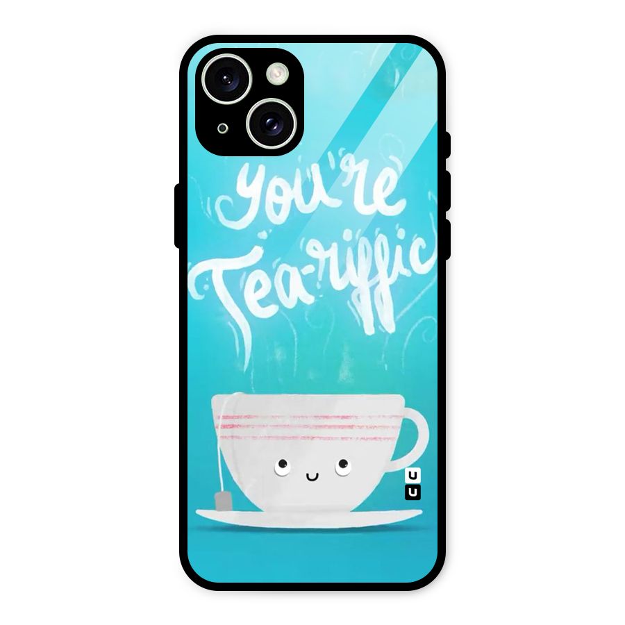 Tea-rific Glass Back Case for iPhone 15 Plus