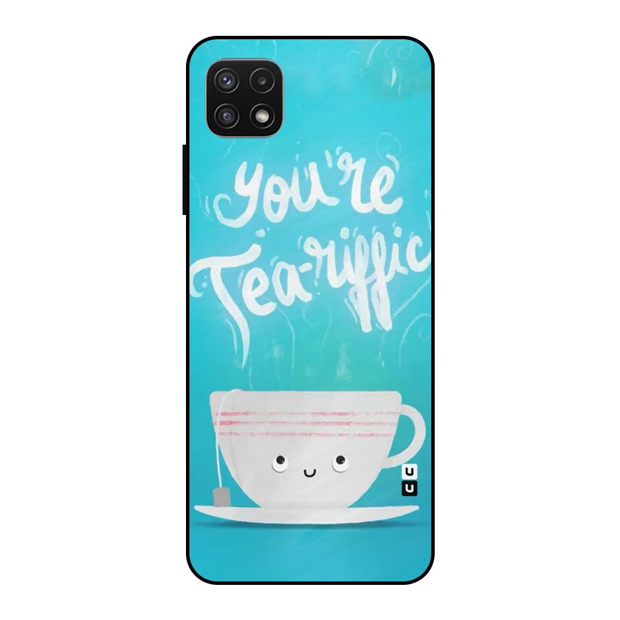 Tea-rific Metal Back Case for Galaxy A22 5G