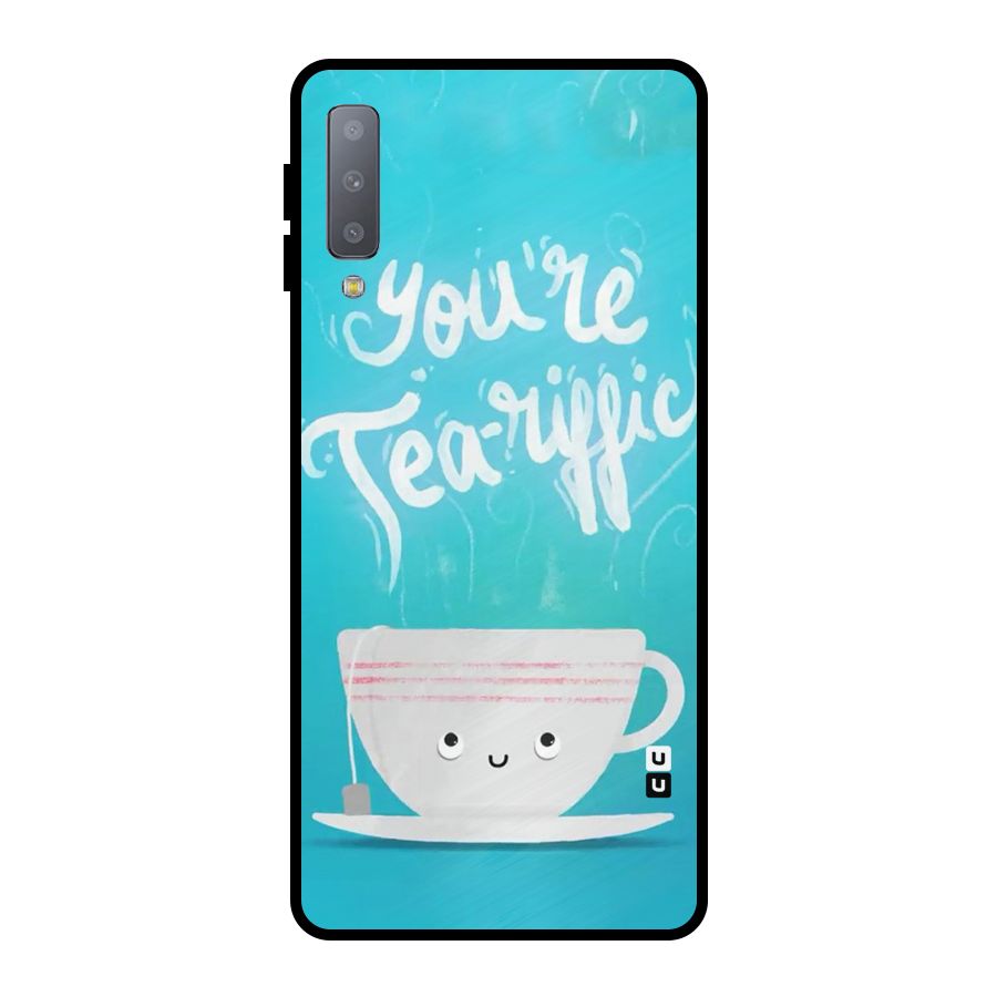 Tea-rific Metal Back Case for Galaxy A7 (2018)