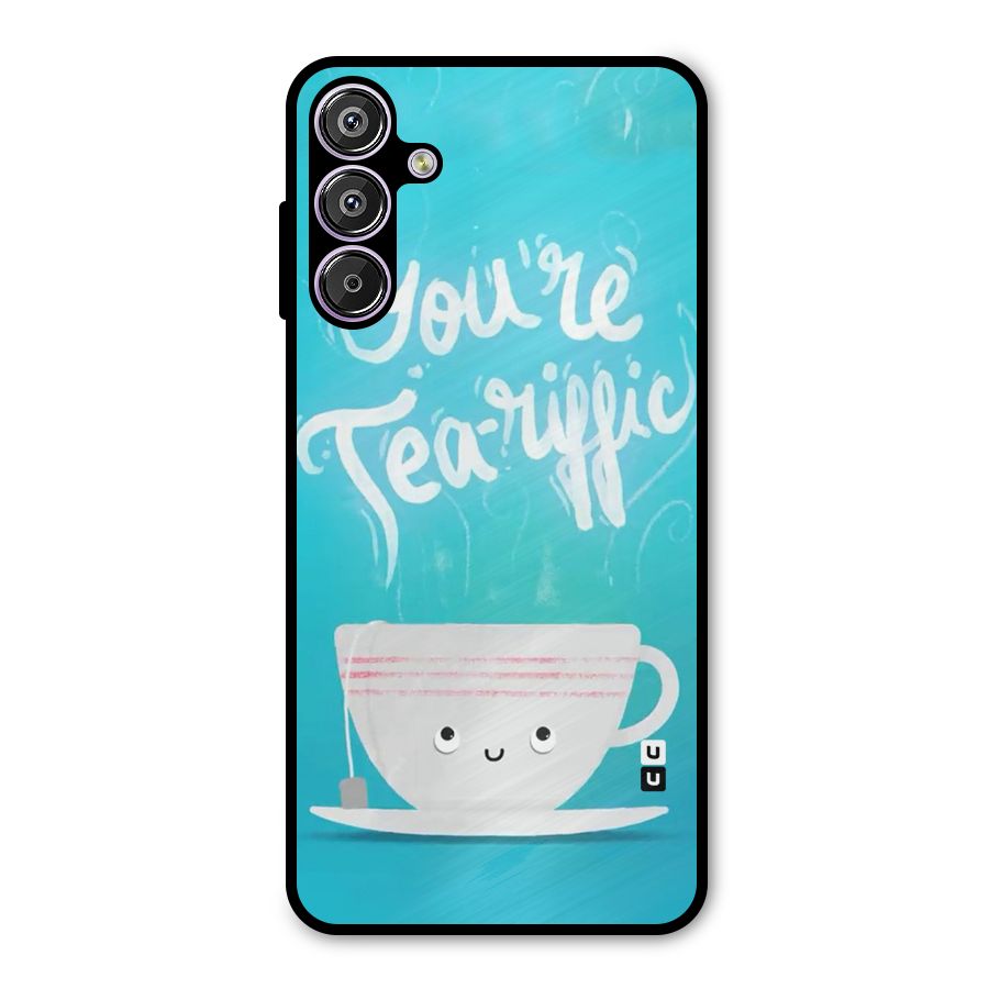 Tea-rific Metal Back Case for Galaxy F15