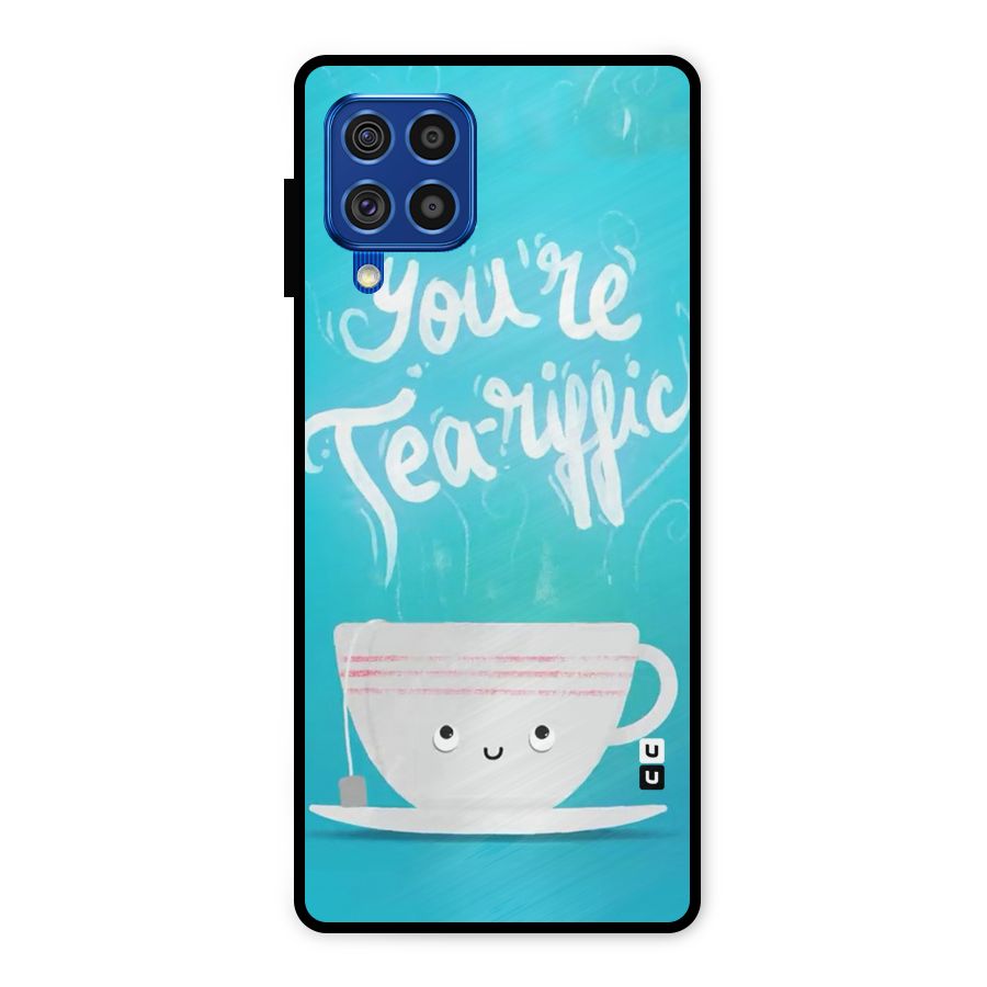 Tea-rific Metal Back Case for Galaxy F62