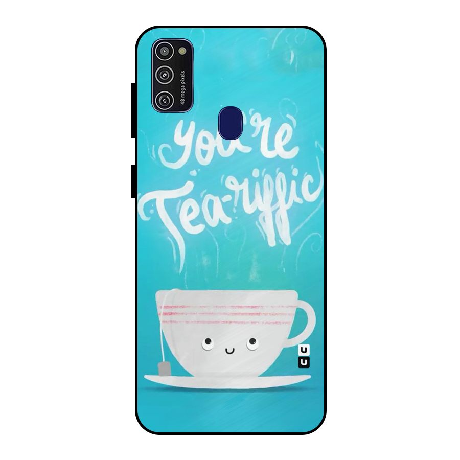 Tea-rific Metal Back Case for Galaxy M21