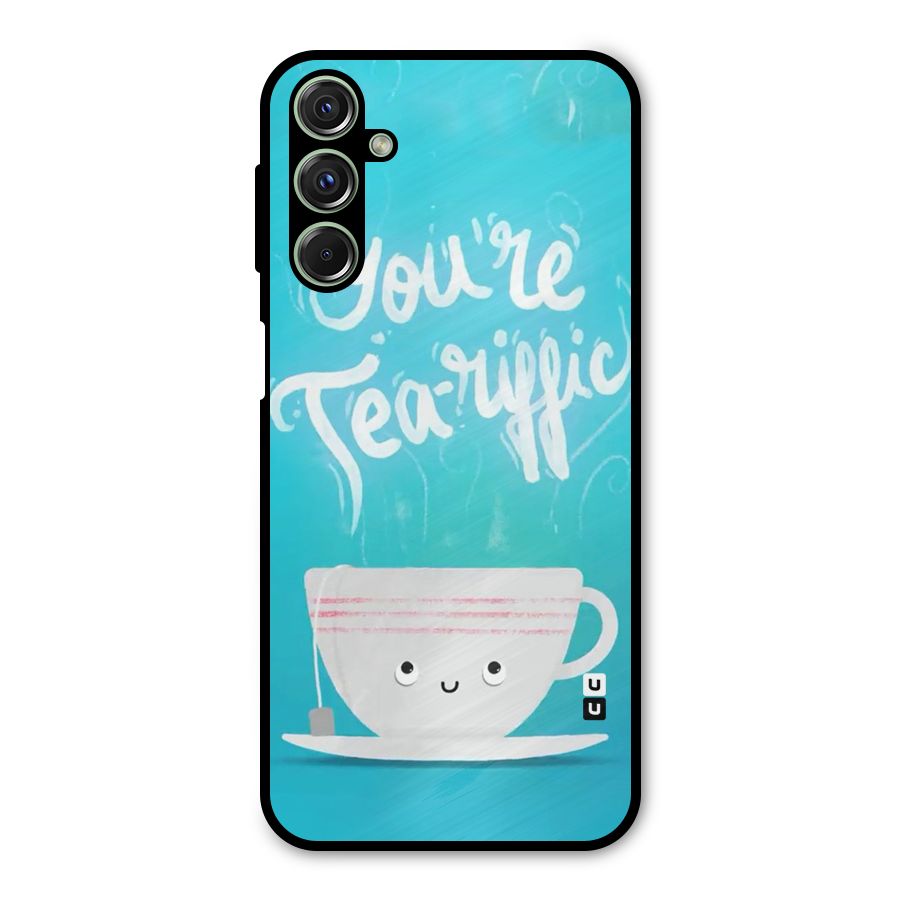 Tea-rific Metal Back Case for Galaxy M34