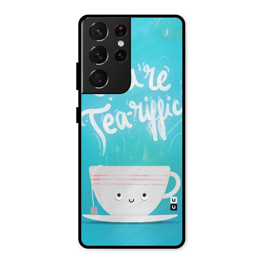 Tea-rific Metal Back Case for Galaxy S21 Ultra 5G