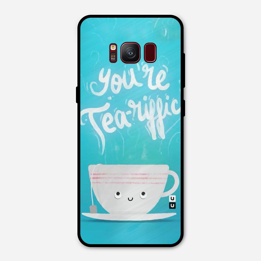 Tea-rific Metal Back Case for Galaxy S8