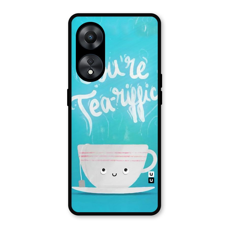 Tea-rific Metal Back Case for Oppo A78