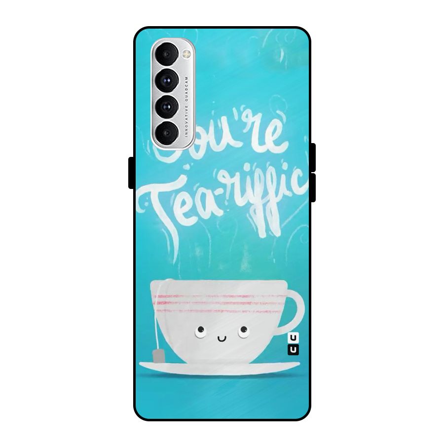Tea-rific Metal Back Case for Oppo Reno4 Pro