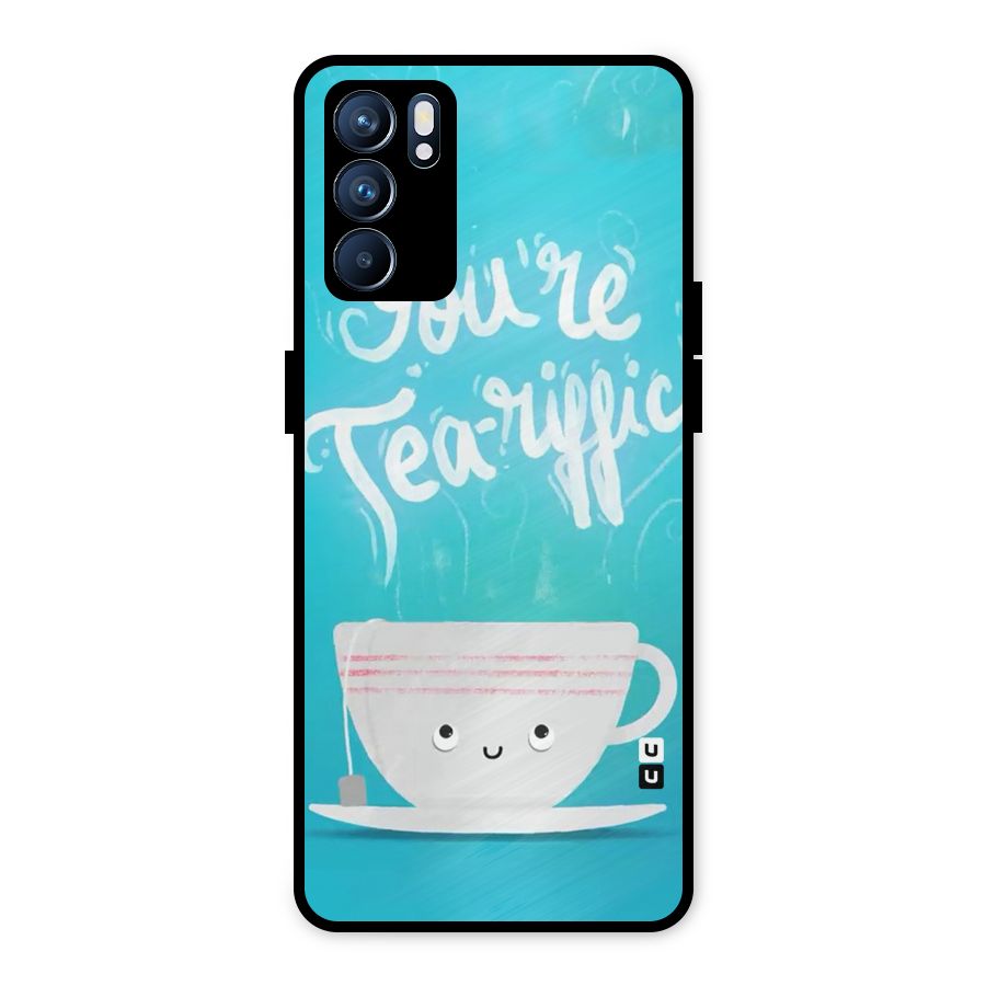 Tea-rific Metal Back Case for Oppo Reno6 5G