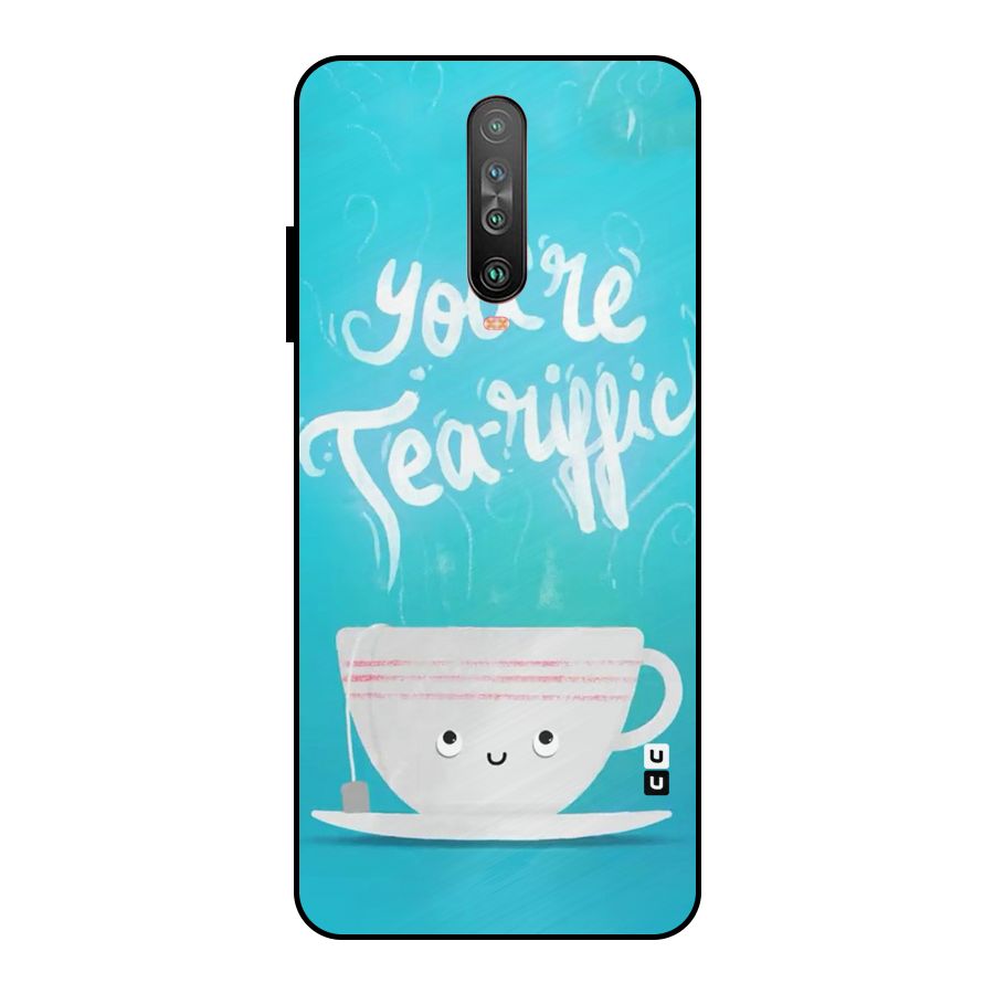 Tea-rific Metal Back Case for Poco X2