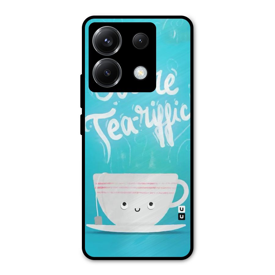Tea-rific Metal Back Case for Poco X6