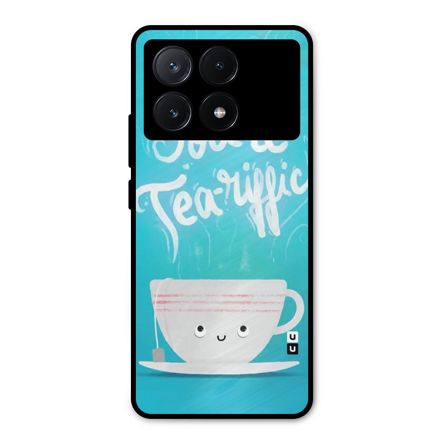 Tea-rific Metal Back Case for Poco X6 Pro
