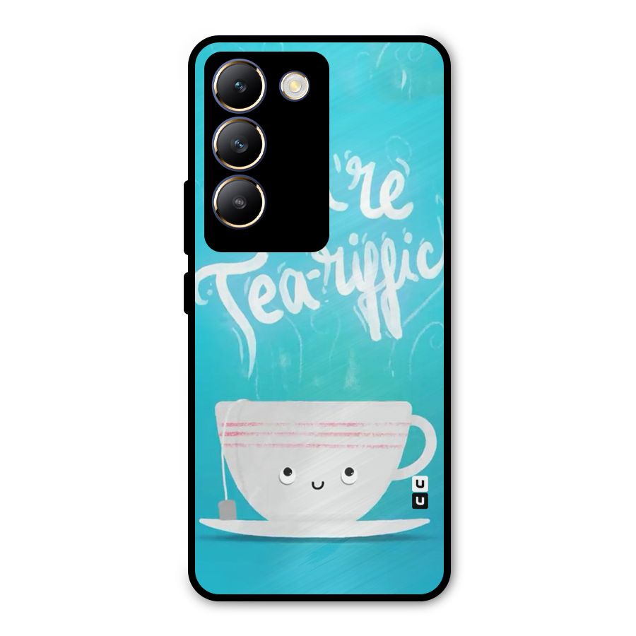 Tea-rific Metal Back Case for Vivo T3 5G