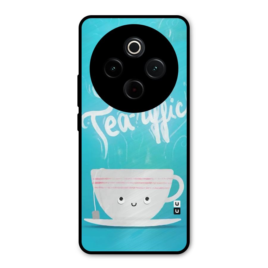 Tea-rific Metal Back Case for Vivo T4