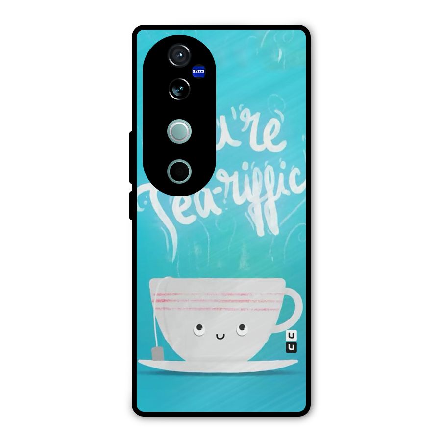 Tea-rific Metal Back Case for Vivo V40