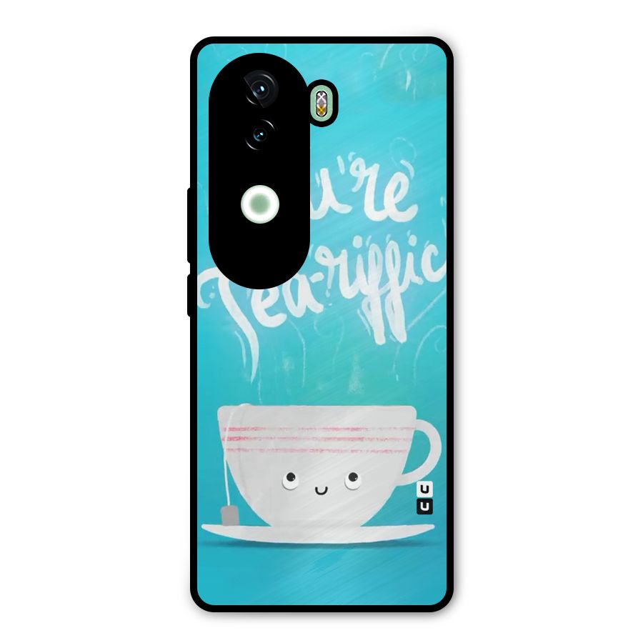 Tea-rific Metal Back Case for Vivo V40e