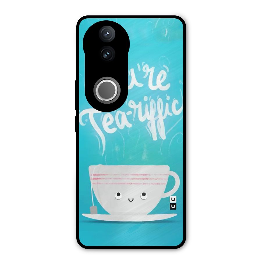 Tea-rific Metal Back Case for Vivo V50e