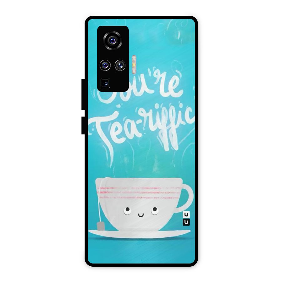 Tea-rific Metal Back Case for Vivo X50 Pro