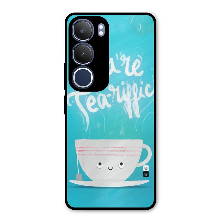 Tea-rific Metal Back Case for Vivo Y29