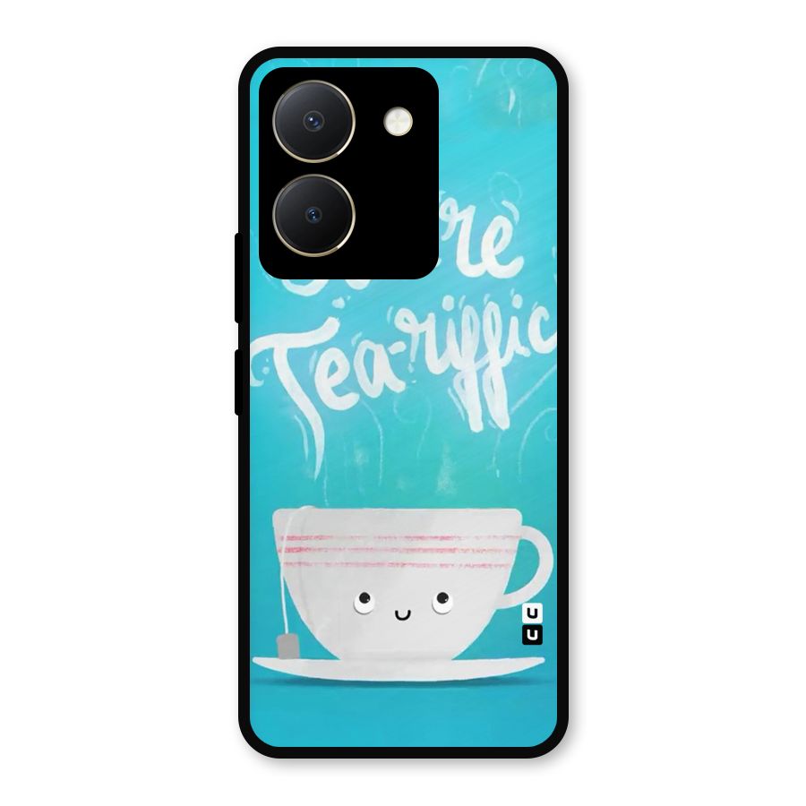 Tea-rific Metal Back Case for Vivo Y36