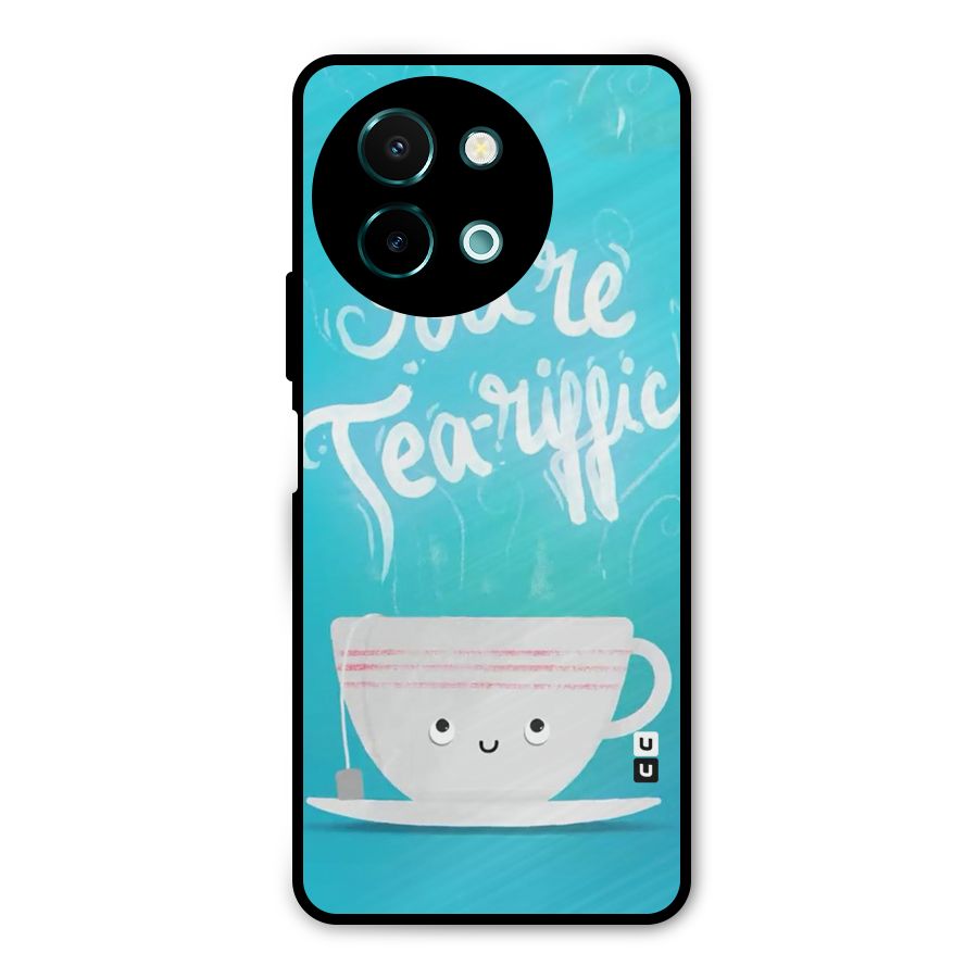Tea-rific Metal Back Case for Vivo Y58
