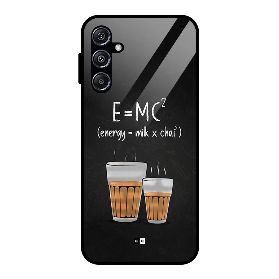 Tea Formula Glass Back Case for Galaxy M34 5G