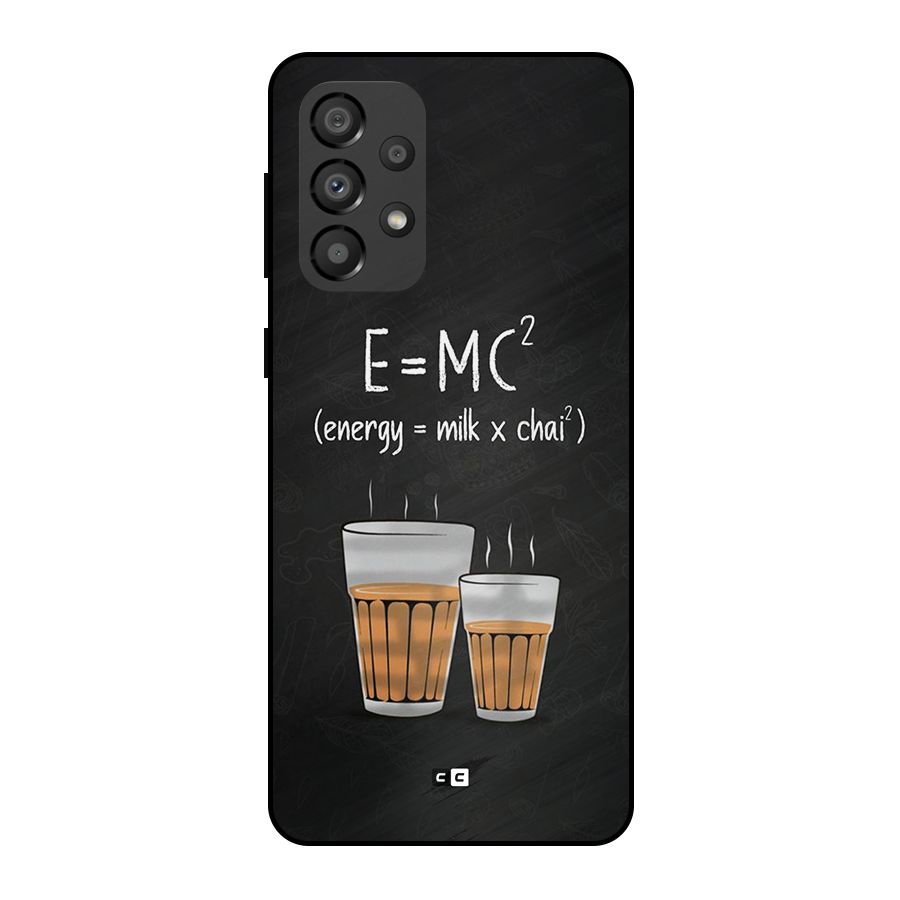 Tea Formula Metal Back Case for Galaxy A33 5G