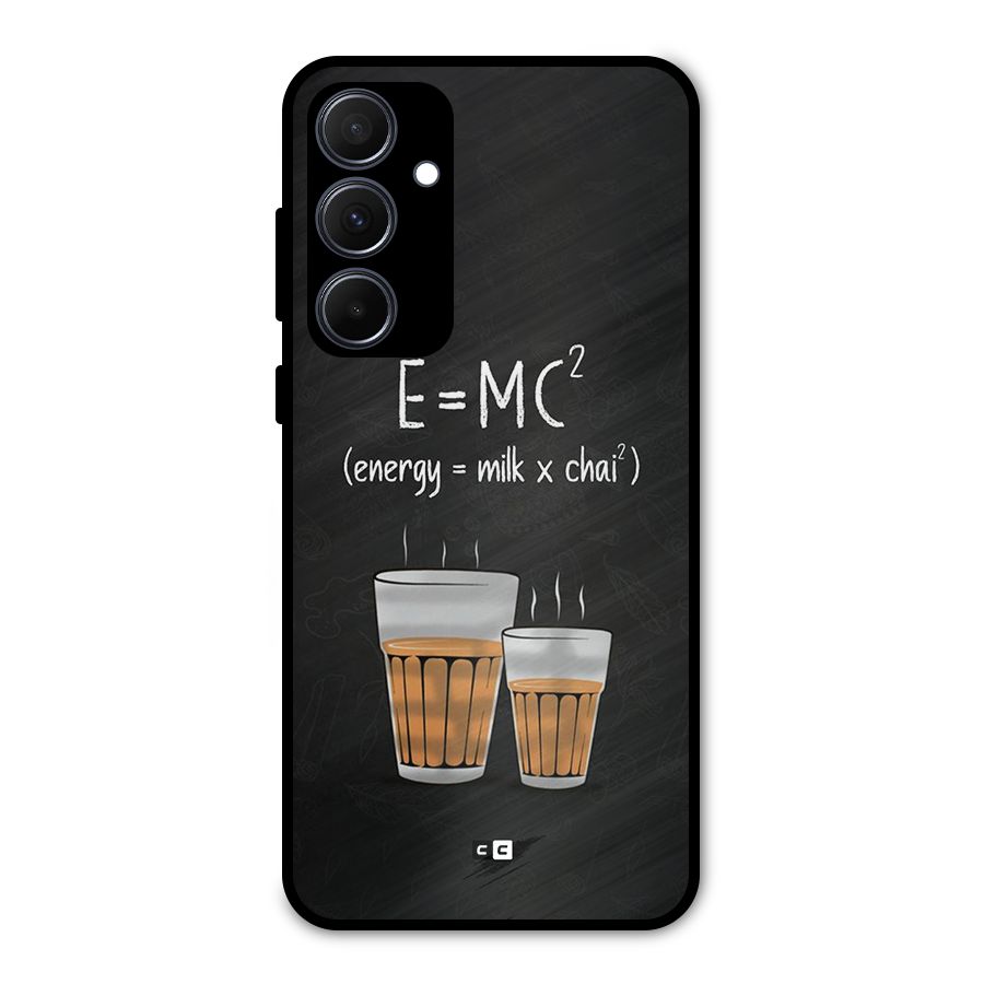 Tea Formula Metal Back Case for Galaxy A35