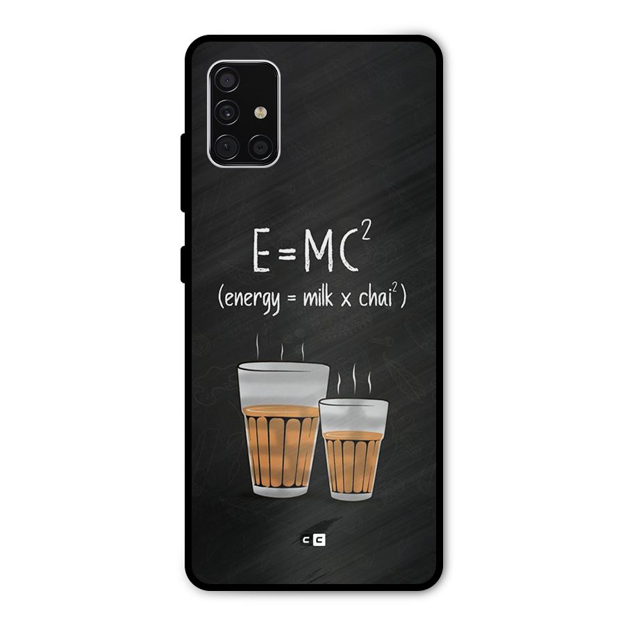 Tea Formula Metal Back Case for Galaxy A51