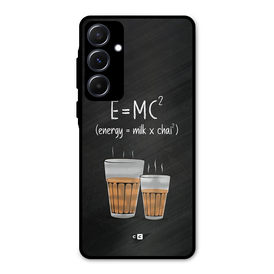 Tea Formula Metal Back Case for Galaxy A55