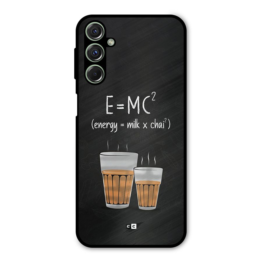 Tea Formula Metal Back Case for Galaxy F34