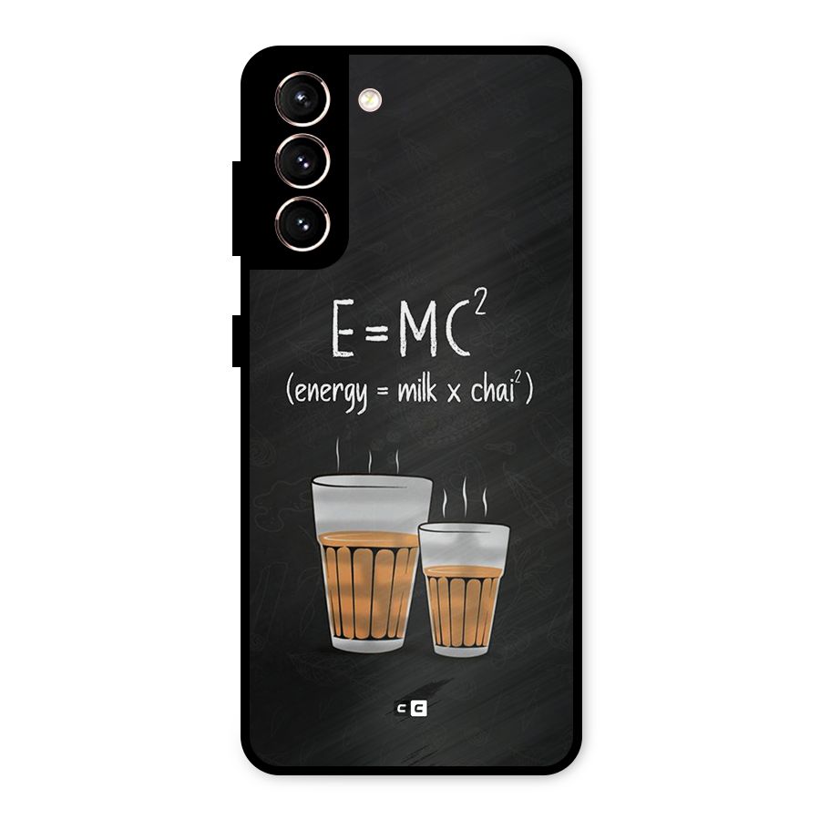 Tea Formula Metal Back Case for Galaxy S21 5G
