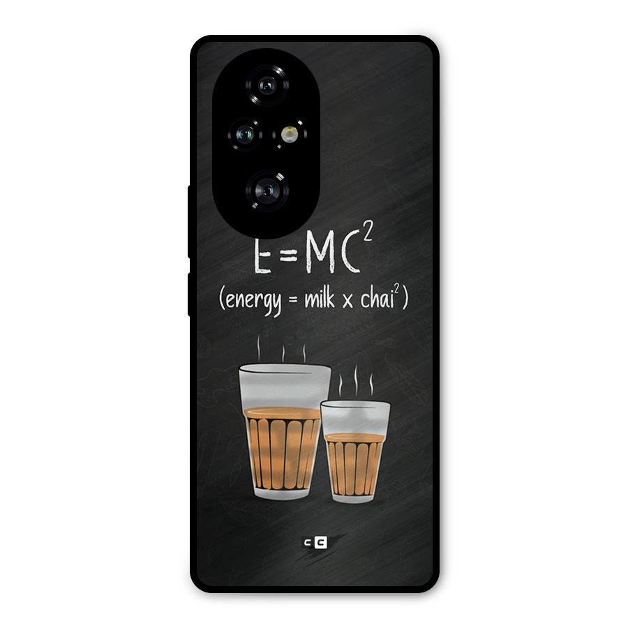 Tea Formula Metal Back Case for Honor 200 Pro