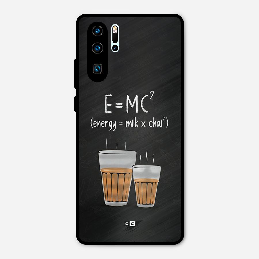 Tea Formula Metal Back Case for Huawei P30 Pro