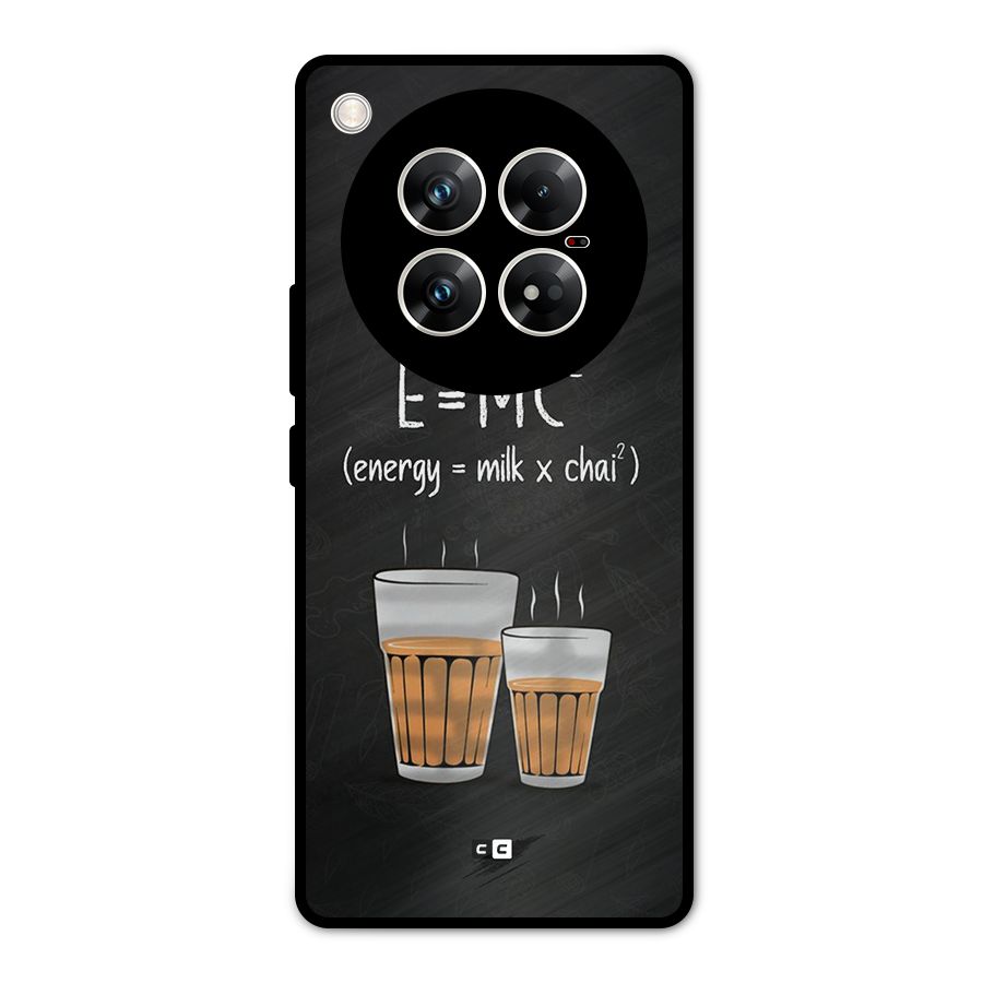 Tea Formula Metal Back Case for Infinix Zero 40 5G