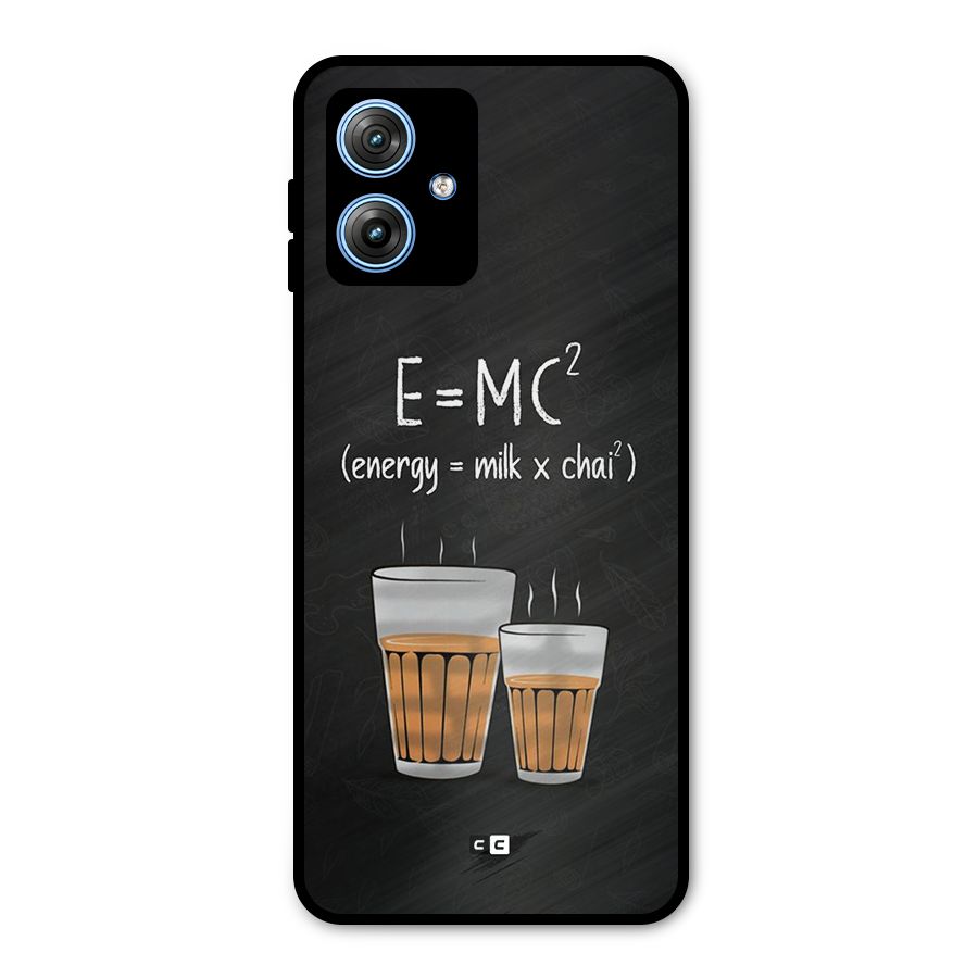 Tea Formula Metal Back Case for Moto G54